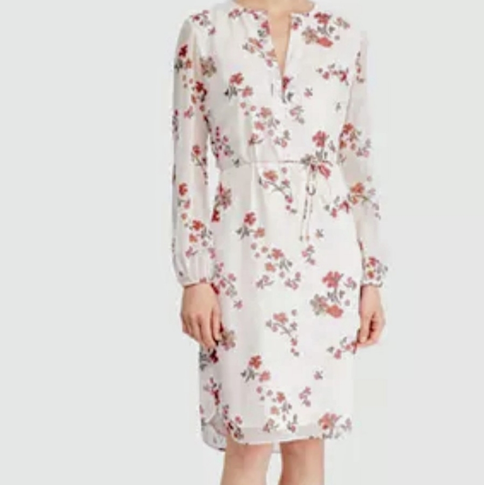 Lauren Ralph Lauren Floral-Print Georgette Dress